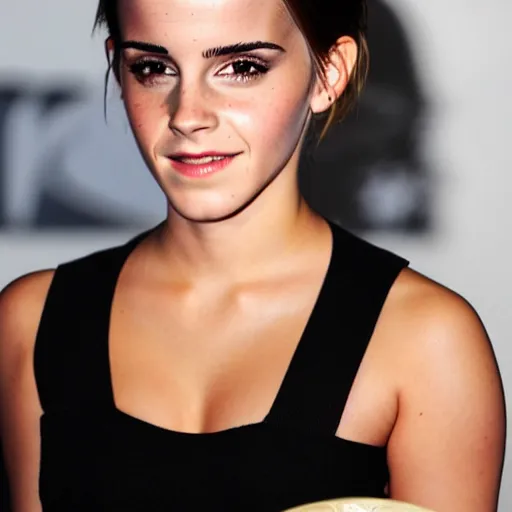 Image similar to emma watson mixed with kim kardashian