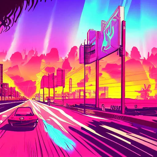 Prompt: argentina, epic retrowave art, trending on art station