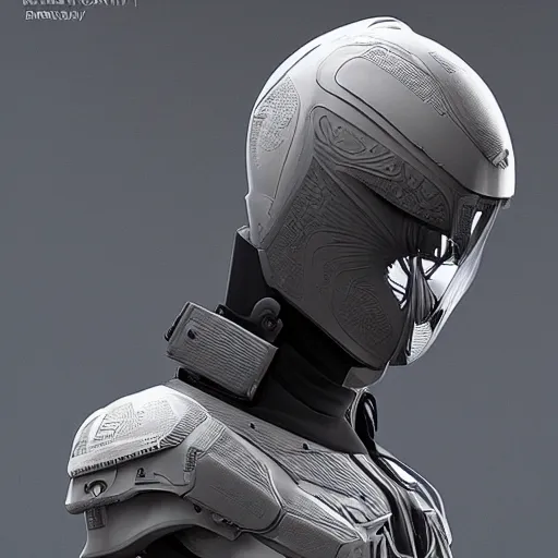 Image similar to vitaly bulgarov, a futuristic helmet, intricate details, 3 d render hard surface, beautiful, concept art