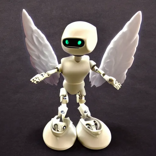 Image similar to robotic angel of small death