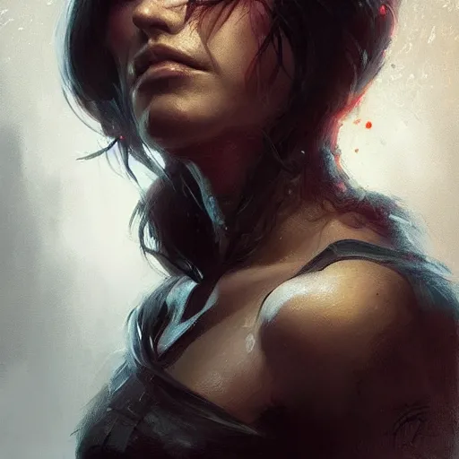 Image similar to a beautiful portrait of death by Greg Rutkowski and Raymond Swanland, Trending on Artstation, ultra realistic digital art