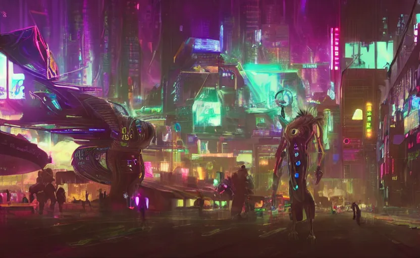 Image similar to high - resolution photograph from a cyberpunk era furry fandom convention ( midwest furfest 2 0 4 7 ), taking place after the genetic revolution and quantum singularity. photorealistic.