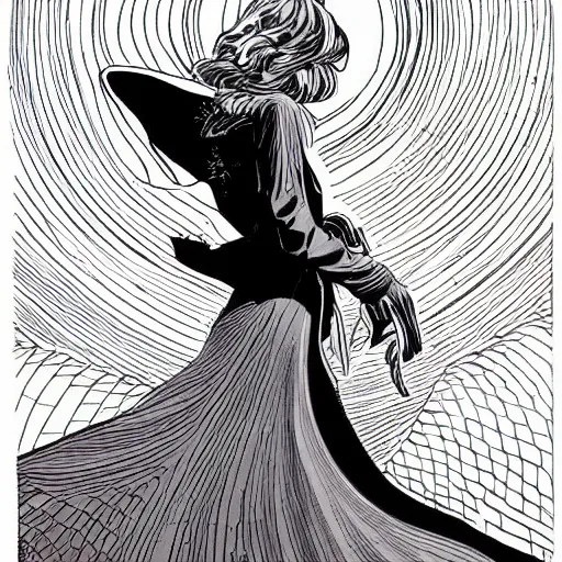 Image similar to michelle pfeiffer retro minimalist portrait moebius starwatcher comic by jean giraud, 8 k