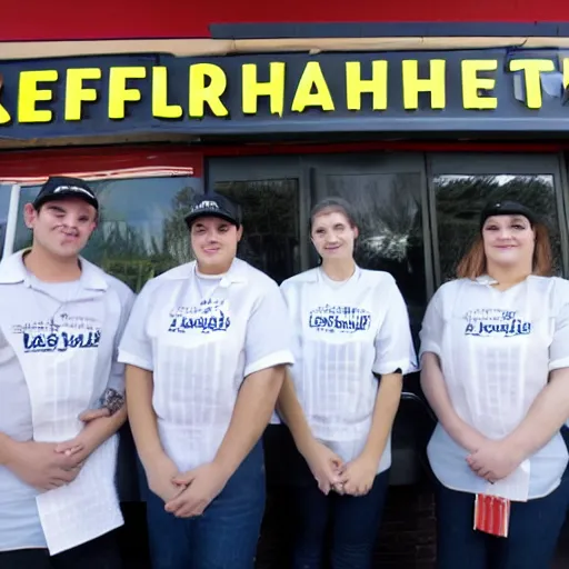 Image similar to wafflehouse employee's