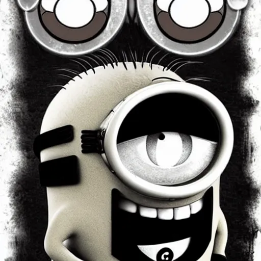 Image similar to minion Hitler