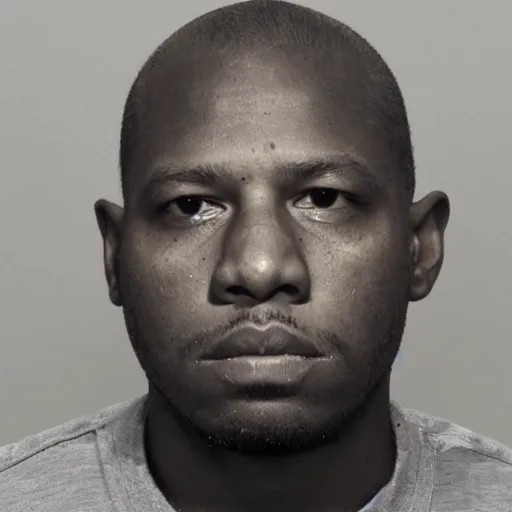 Prompt: Charles White Junior Mugshot