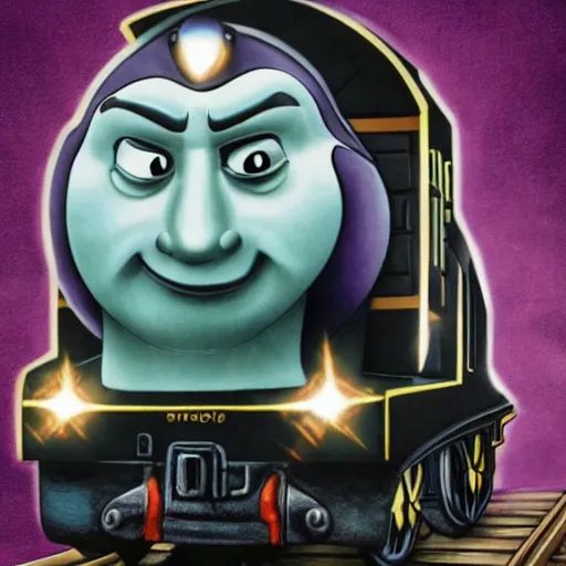 Image similar to thanos the tank engine