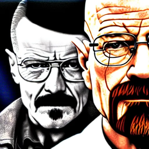 Image similar to Walter white Butcher