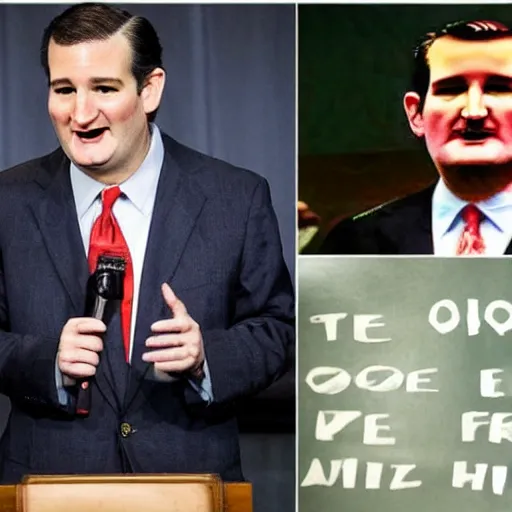 Image similar to ted cruz zodiac killer