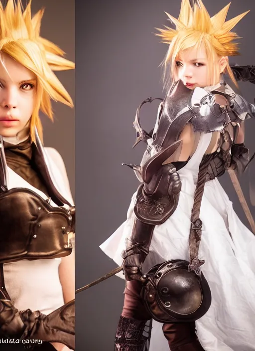 Image similar to a full portrait photo of real - life zidane final fantasy ix character, f / 2 2, 3 5 mm, 2 7 0 0 k, lighting, perfect faces, award winning photography.