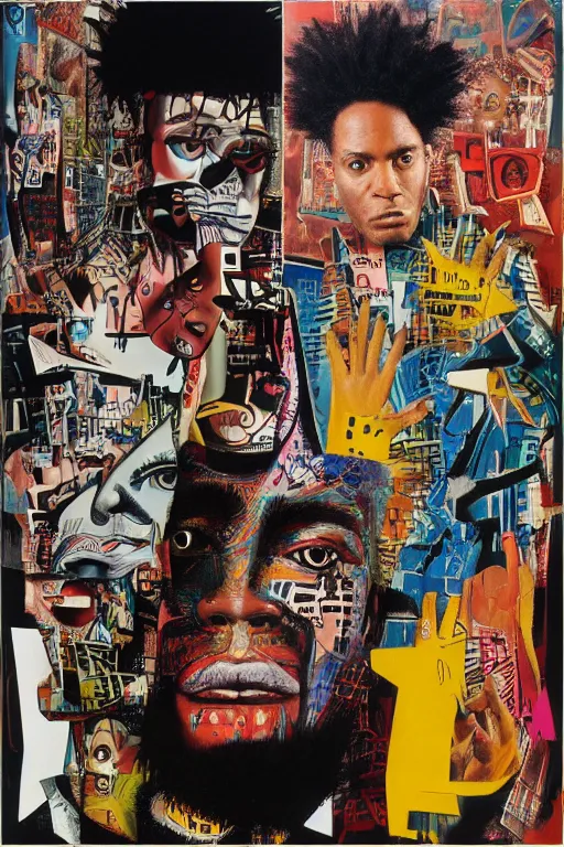 Image similar to by david lachapelle, by mm c escher, by basquiat