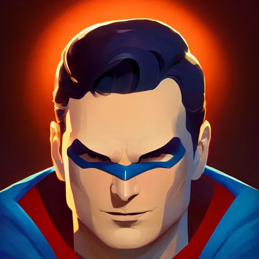 Prompt: face icon stylized minimalist superman, loftis, cory behance hd by jesper ejsing, by rhads, makoto shinkai and lois van baarle, ilya kuvshinov, rossdraws global illumination