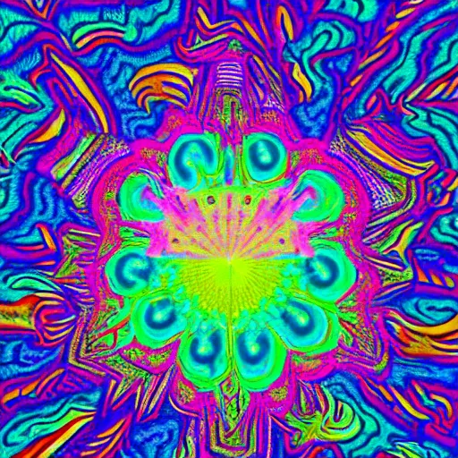 Prompt: trippy acid trip, psychedelic