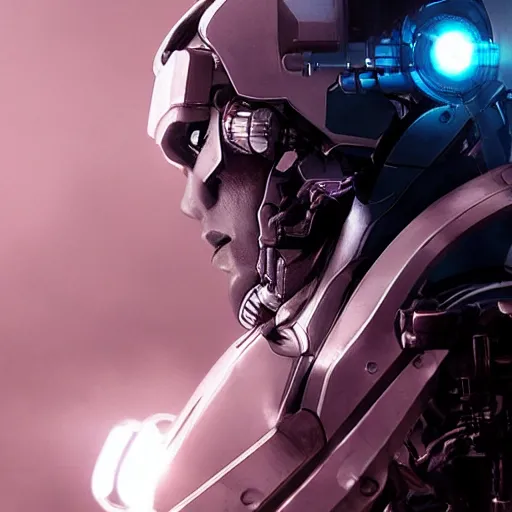 Prompt: movie still of a cool cyborg, cinematic composition, cinematic light, by tobe hopper