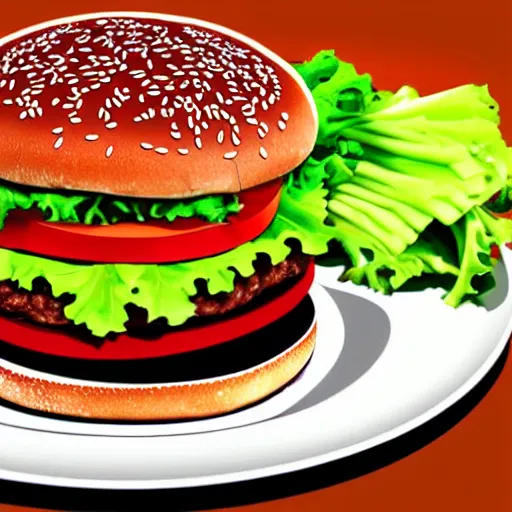 Prompt: Hamburger made with human feet and slices of ears, no salad, photorealistic, 4k,