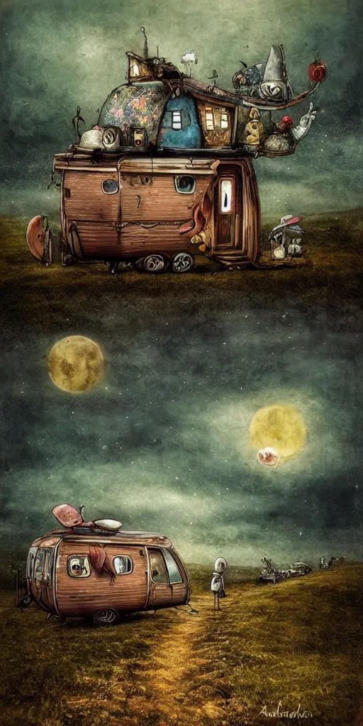 Image similar to a caravan by alexander jansson