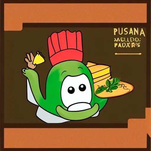Prompt: cute platypus wearing a chef hat and holding a lasagna with three basil leaves over the lasagna, pixar style, ultradetailed, 3 d