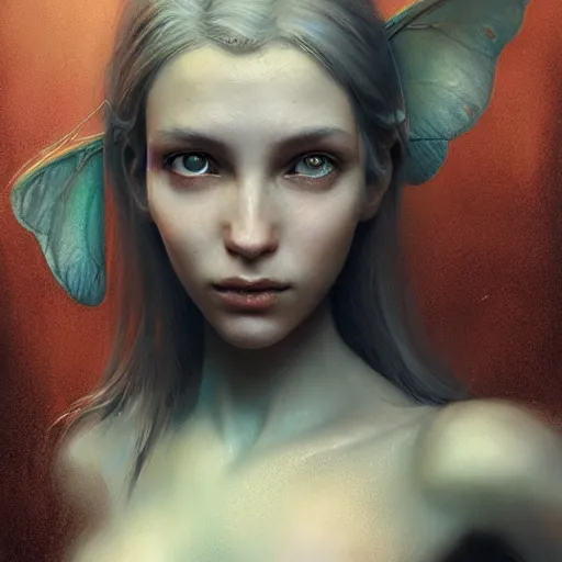 Prompt: photo realistic image of a pixie, stuning 3 d render inspired art by istvan sandorfi and greg rutkowski, perfect facial symmetry, realistic, highly detailed attributes and atmosphere, dim volumetric cinematic lighting,