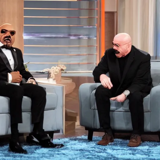 Image similar to walter white as steve harvey