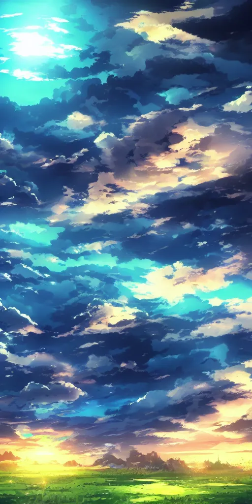look at the sky fall, anime scenery, 4k ultra Stable Diffusion OpenArt