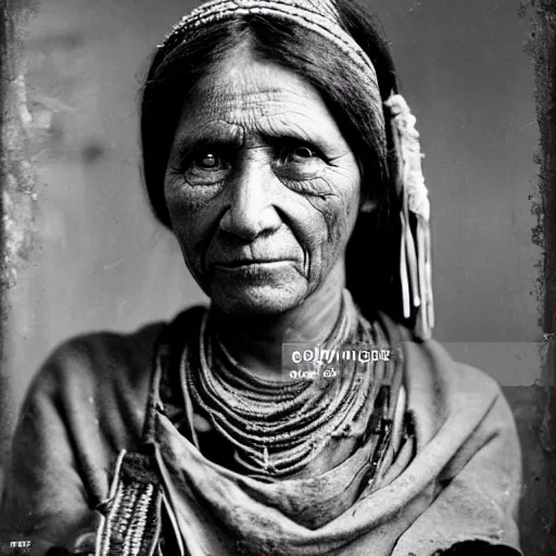 Prompt: Photo portrait of a woman from a European tribe.