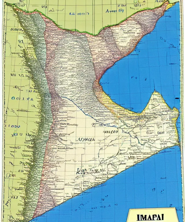 Prompt: map of israel