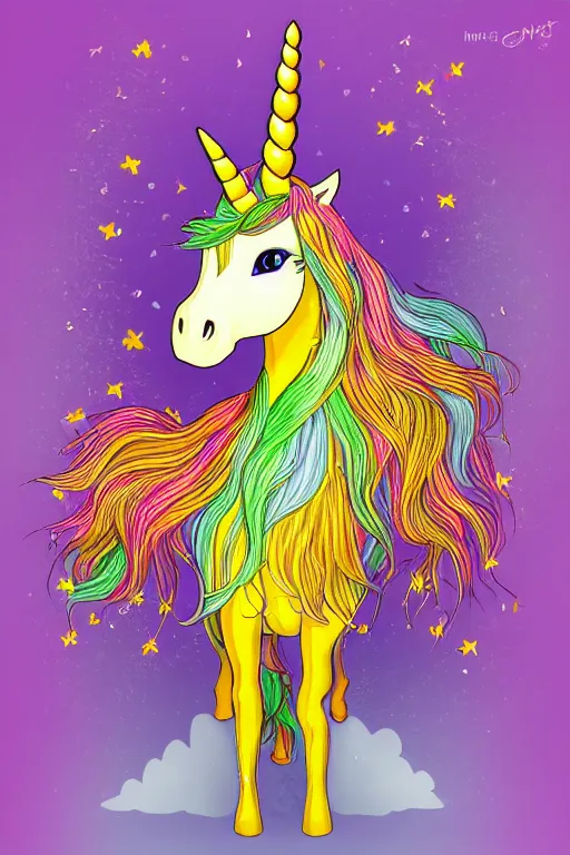 Image similar to unicorn made of corn, symmetrical, highly detailed, digital art, sharp focus, trending on art station