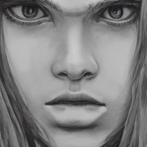 Prompt: professional painting of Elle Fanning in the style of Mike Deodato, head and shoulders portrait, symmetrical facial features, smooth, sharp focus, illustration, intricate, stormy weather, extremely detailed masterpiece,