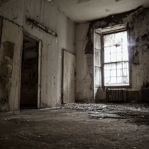 Image similar to the backrooms, the eerie forlorn atmosphere of a place that's usually bustling with people but is now abandoned and quiet