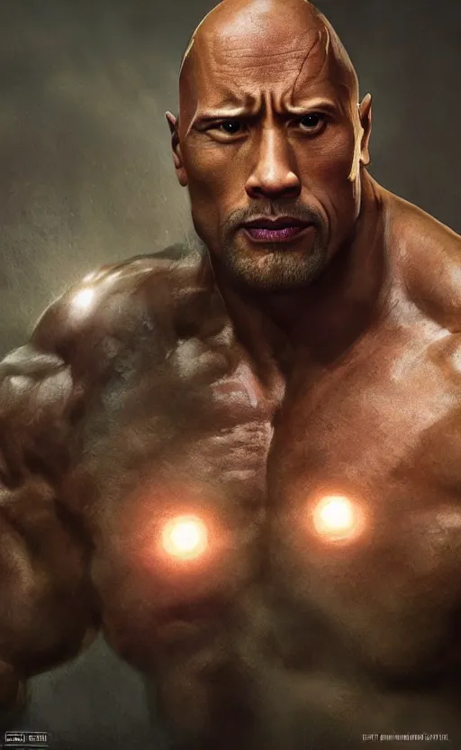 Image similar to dwayne johnson as the president, dynamic lighting, photorealistic fantasy concept art, trending on art station, stunning visuals, creative, cinematic, ultra detailed