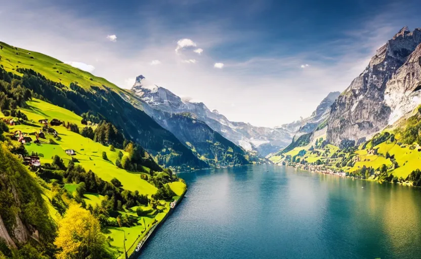 Image similar to Beautiful switzerland landscape heaven