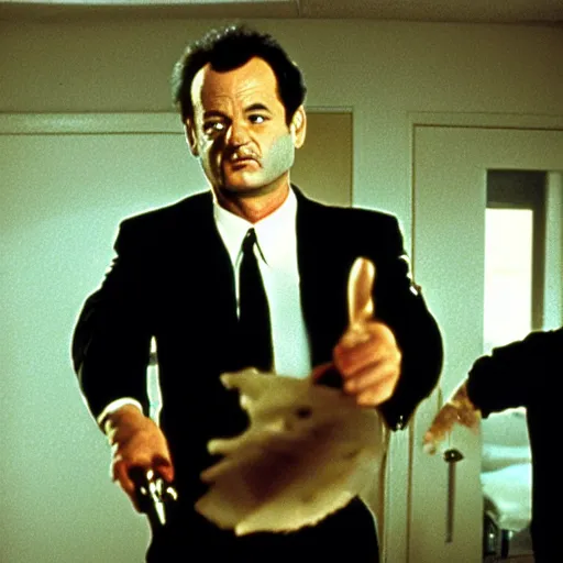 Image similar to bill murray in pulp fiction