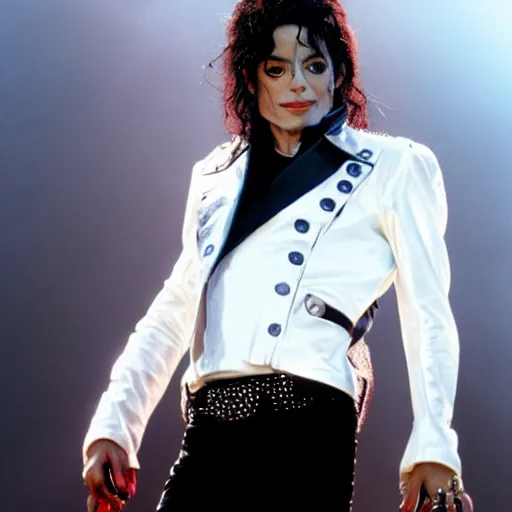 Image similar to Photo of Michael Jackson. 8k. 4k. UHD.