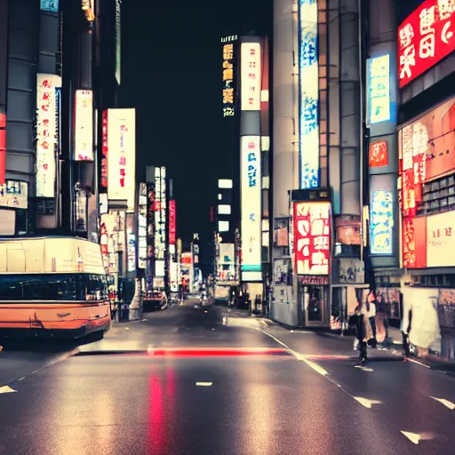 Image similar to 90mm photo tokyo at night