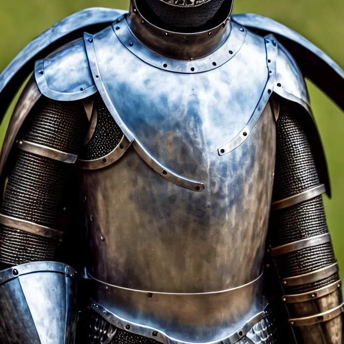 Image similar to photograph of a knight with falcon armour. extremely detailed. dslr. 8 5 mm. 8 k