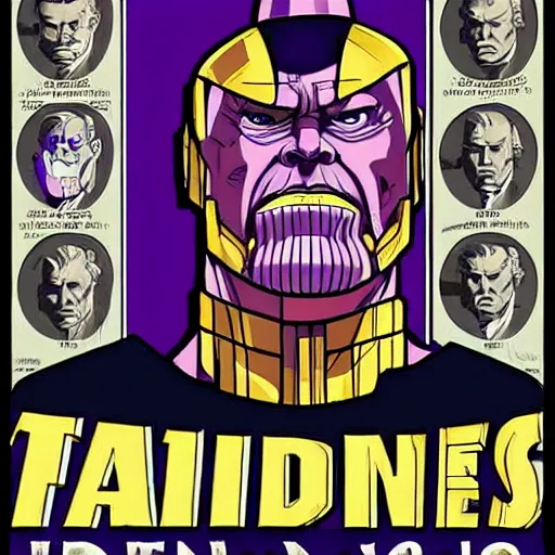 Image similar to thanos as president of the united states