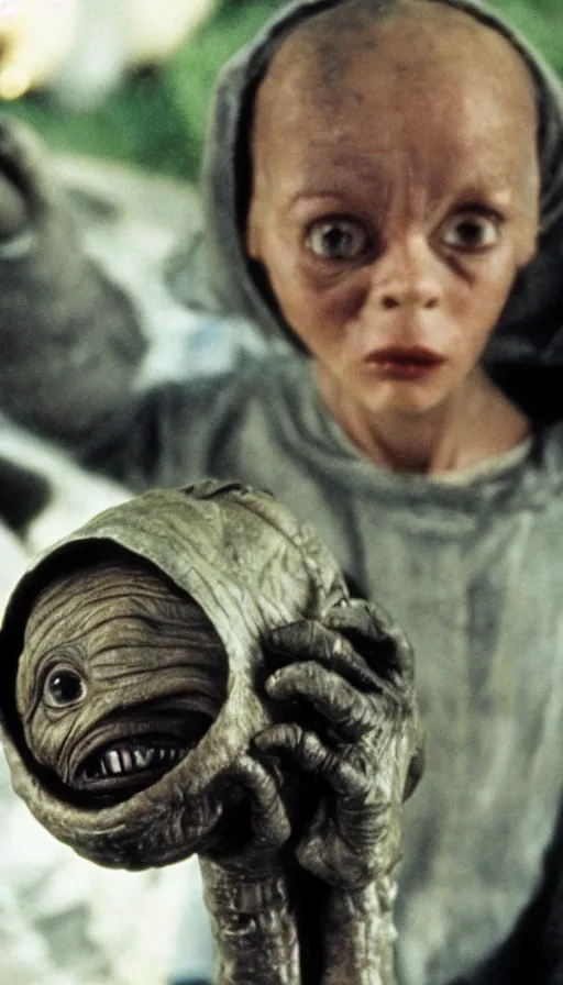 Image similar to e. t. ganger, cinema still