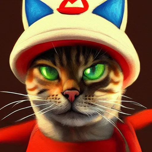 Cat Mario - Digital Dreambook