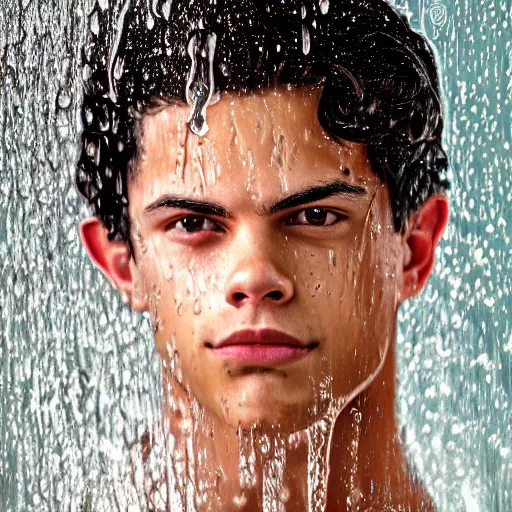 Prompt: a full head photoshot, detailed photograph of skinny young jake t. austin in a rain shower, photorealism ultradetailed digital art, irina french, heraldo ortega, mandy jurgens, golden ratio, art canvas, award winning, masterpiece trending on artstation 8 k 1 5 0 mpx, hasselblade wide shot