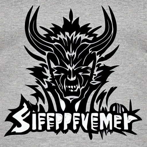 Image similar to demon representing sleepiness