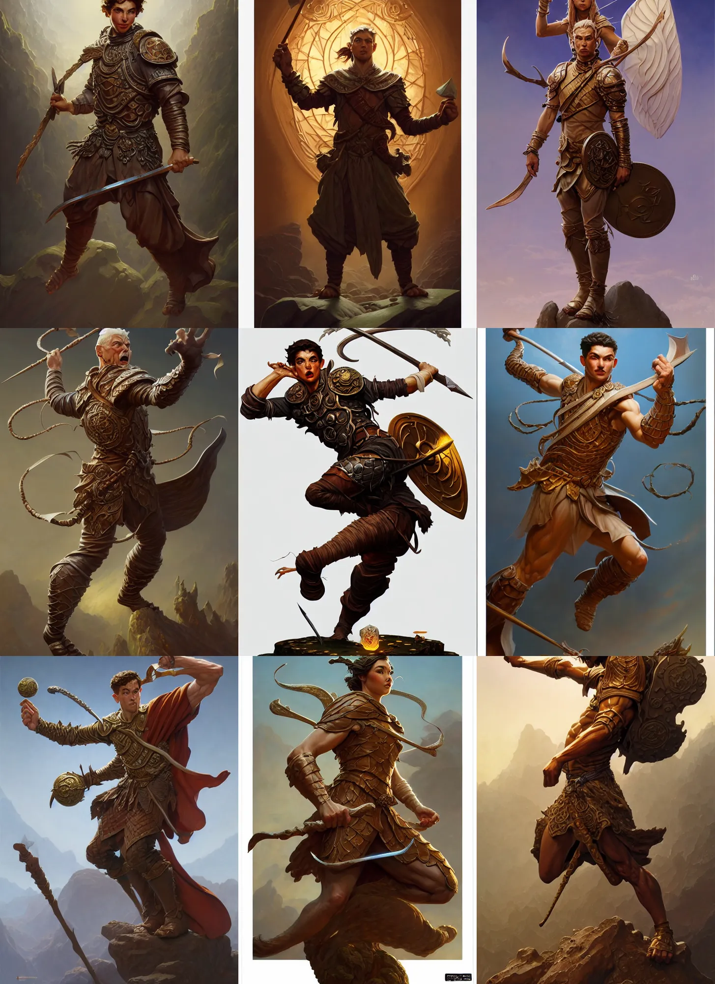 Prompt: full - body d & d mtg animated statue on white background, action pose, intricate, highly detailed, digital painting, artstation, concept art, smooth, sharp focus, illustration, art by norman rockwell emiliano ponzi andrey remnev yoann lossel aaron jasinski, 8 k