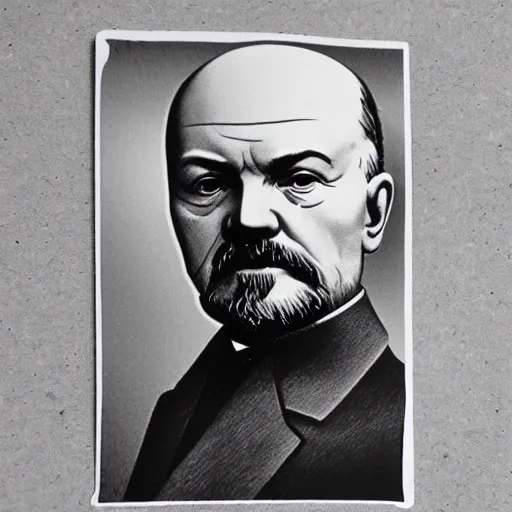 Image similar to sticker vladimir lenin