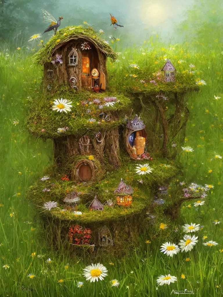 Whimsical Detailed Fantasy Home Decor Super · Creative Fabrica