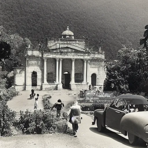 Prompt: picture of Guatemala in the 40s