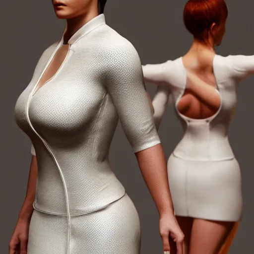 Prompt: muscular oiled woman wearing white ao dai back, fat, ultra realistic, concept art, intricate details, highly detailed, photorealistic, octane render, 8 k, unreal engine.