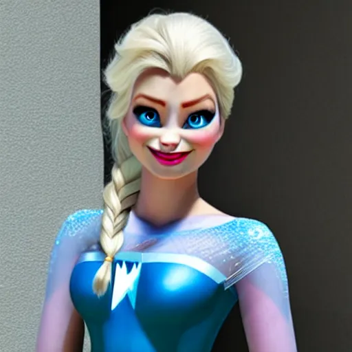 Image similar to elsa as an x - men