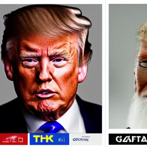 Image similar to 4 k portrait sony a 7 f 2. 8 of donald trump as a greek warrior fighting us president joe biden as a taliban leader