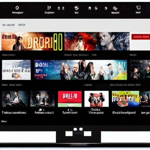 Image similar to australian netflix interface, show called drongo, television