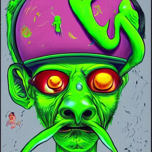 Image similar to a snoop dogg tennis ball monsters, colorful, digital art, fantasy, magic, chalk, trending on artstation, ultra detailed, professional illustration by basil gogos