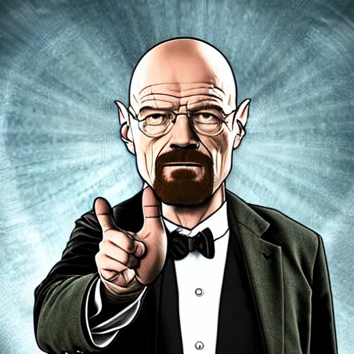 Image similar to Walter White as Doctor Who